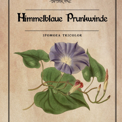 Himmelblaue Prunkwinde