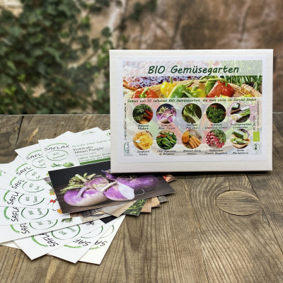 Bio - Vegetable garden - Seed set