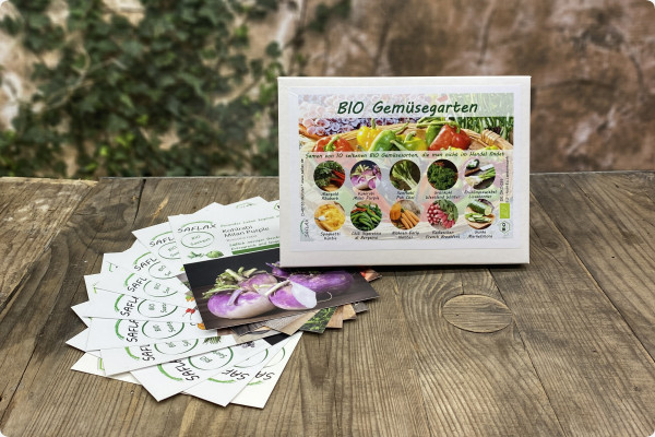 Bio - Vegetable garden - Seed set