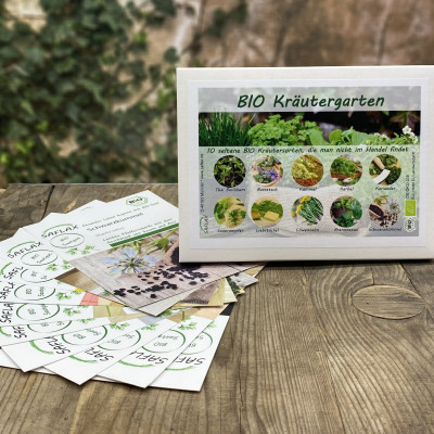 Organic - Herb garden - Seed set