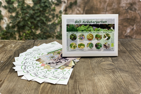 Organic - Herb garden - Seed set