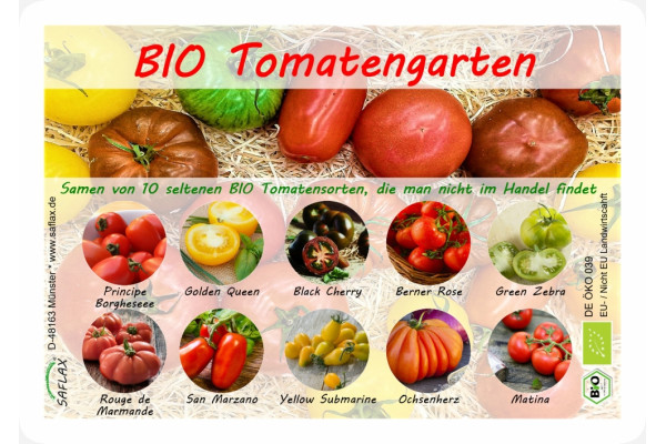 Organic - Tomato garden - Seed set
