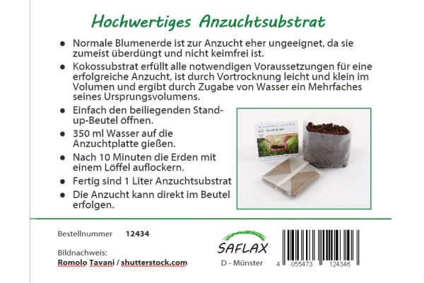 Anzuchtsubstrat - Kokos in the Bag