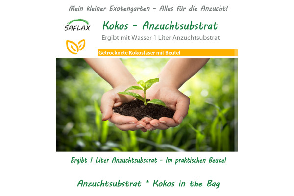 Anzuchtsubstrat - Kokos in the Bag