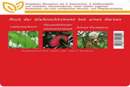 Anzuchtset - Weihnachtsgarten - Groß