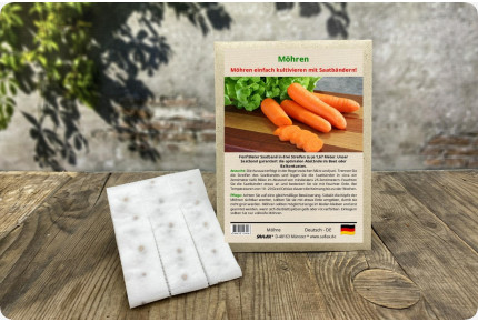 Carrot Nantaise 2 - seed band