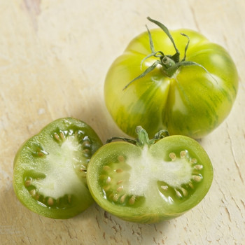 Organic Tomato - Green Zebra