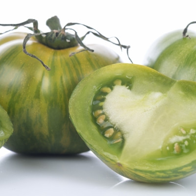 Organic Tomato - Green Zebra