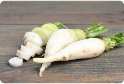 ORGANIC - radishes - icicles