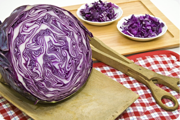 Organic - Red Cabbage - Red Drumhead