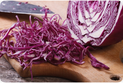 Organic - Red Cabbage - Red Drumhead
