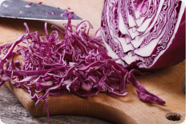 Organic - Red Cabbage - Red Drumhead