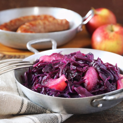 Organic - Red Cabbage - Red Drumhead