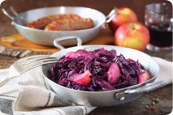Organic - Red Cabbage - Red Drumhead
