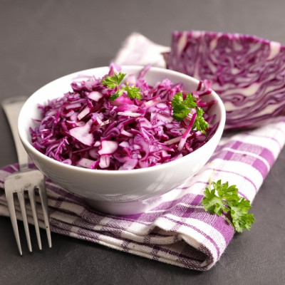 Organic - Red Cabbage - Red Drumhead