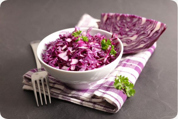 Organic - Red Cabbage - Red Drumhead