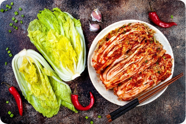 Organic Chinese cabbage - Pomegranate