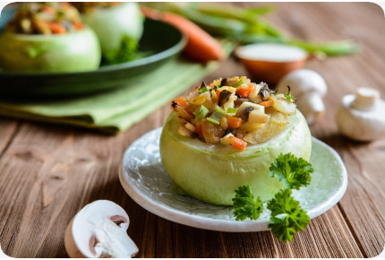Organic Kohlrabi - Supermelt