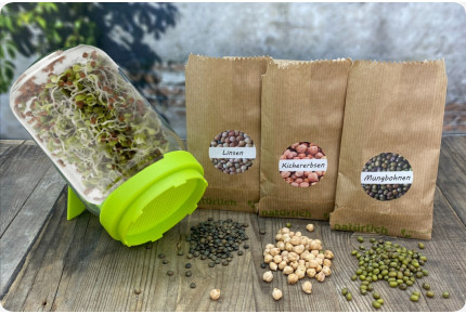 Keimsprossen Starter Set